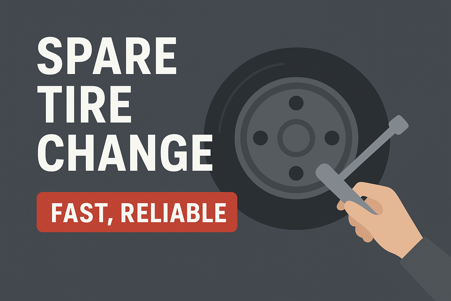 Vehicle Spare Tire Change